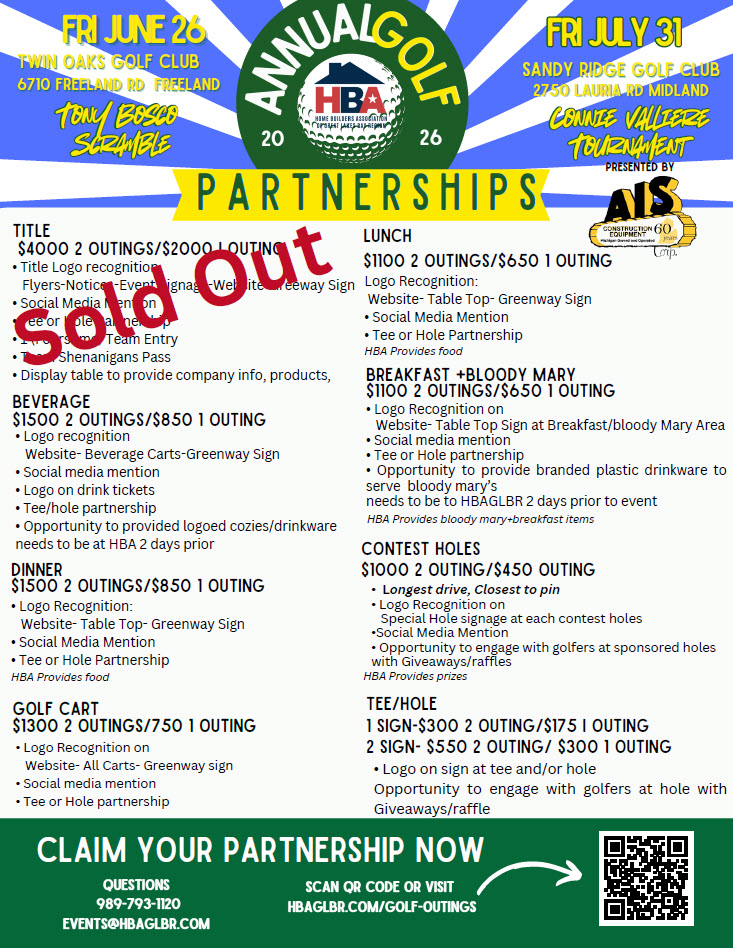 Golf outing partnerships