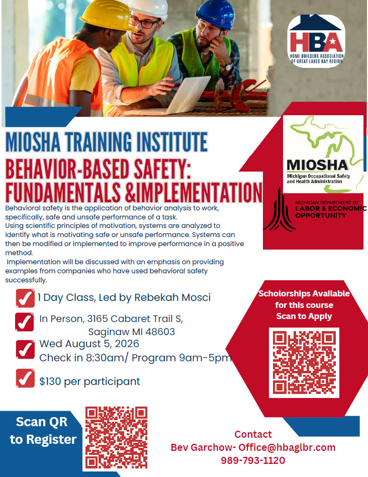 miosha training class - Behavior Based Safety